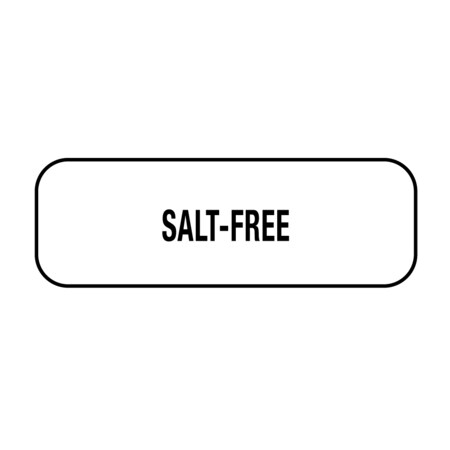 Nevs Slat-Free Label 1/2" x 1-1/2" DIET-713